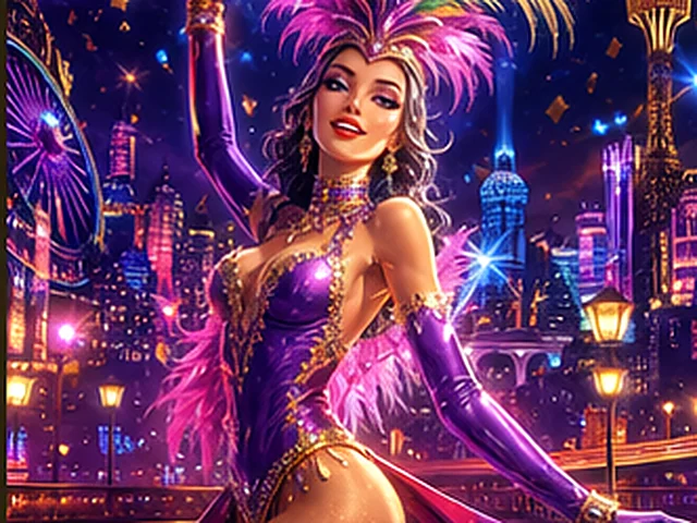 Neon-Gala – Nächtliche Show